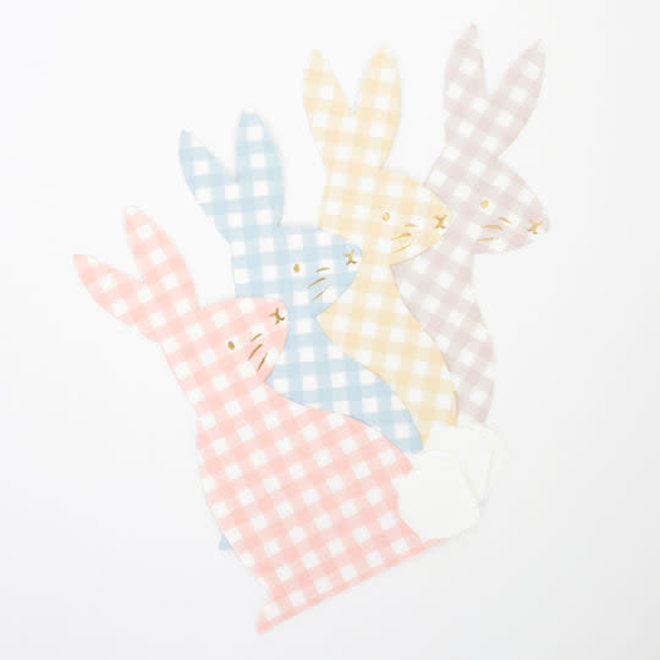 Gingham Bunny Napkins