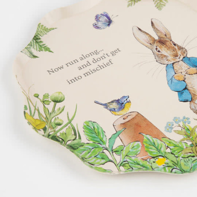 Peter Rabbit in the Garden Small Paper Plates