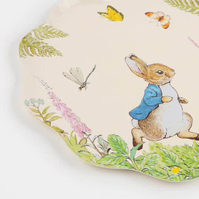 Peter Rabbit in the Garden Large Paper Plates