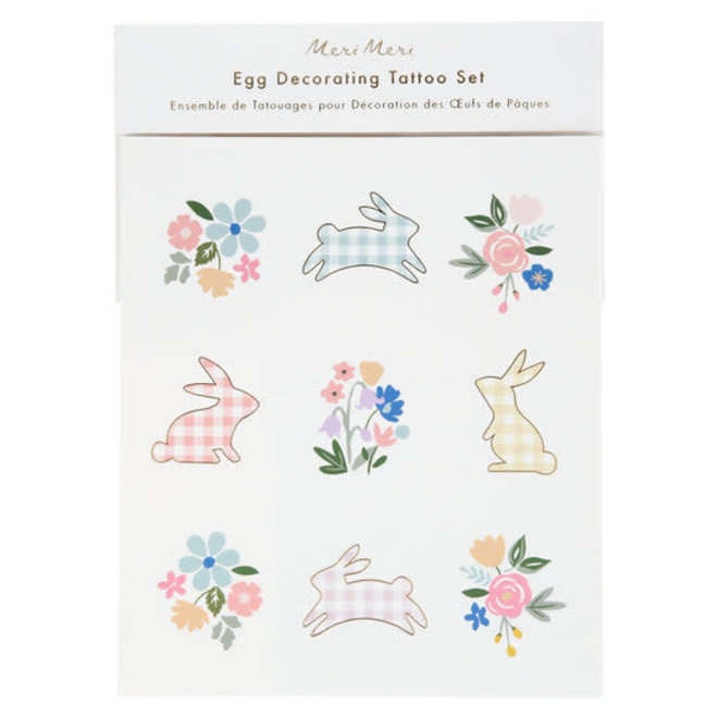 Egg Decorating Tattoo Set