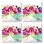 Bowl of Blooms Coasters