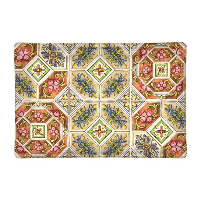 Michel Tuscan Terrace Glass Soap Dish