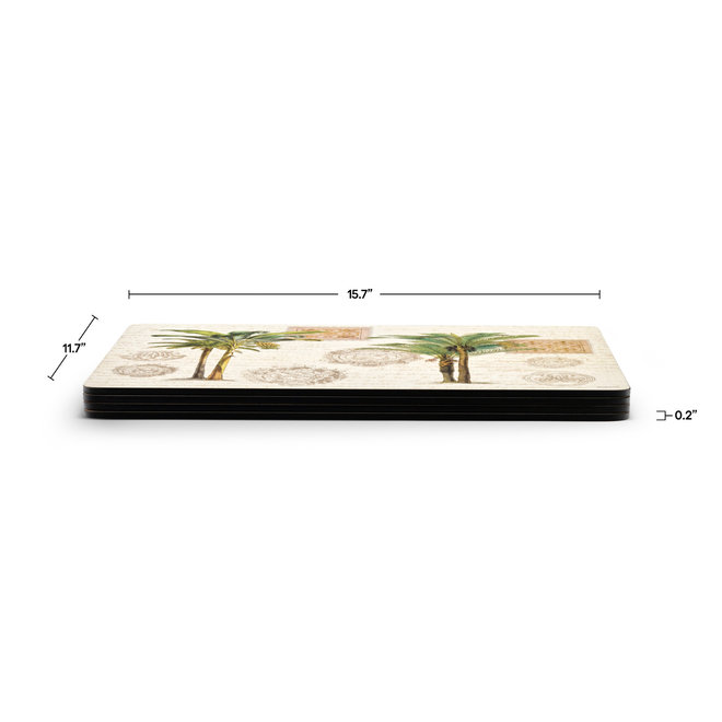 Vintage Palm Study Placemats