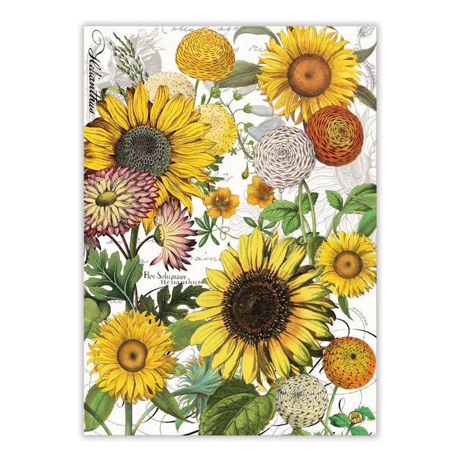 Sunflower Tea Towel