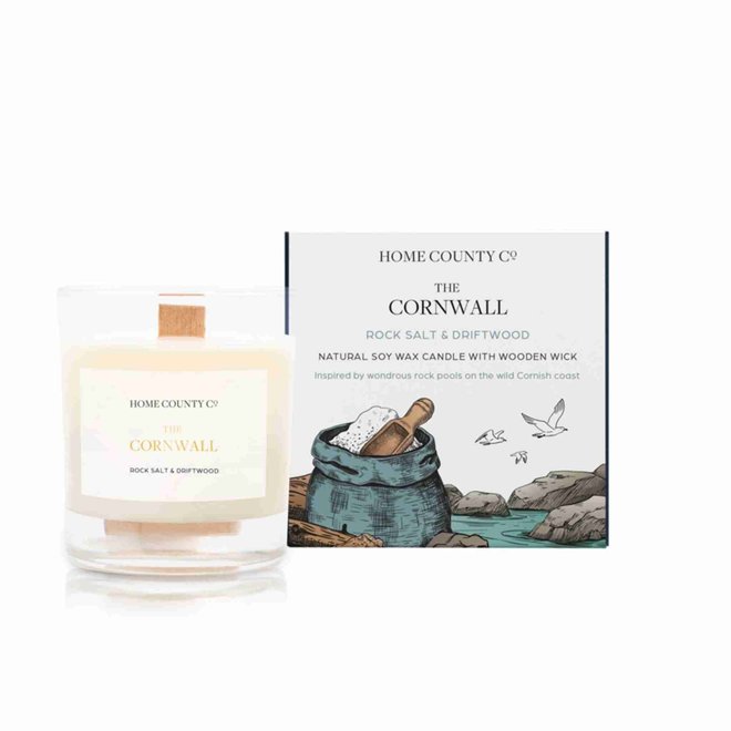 The Cornwall Rock (Salt & Driftwood) Candle