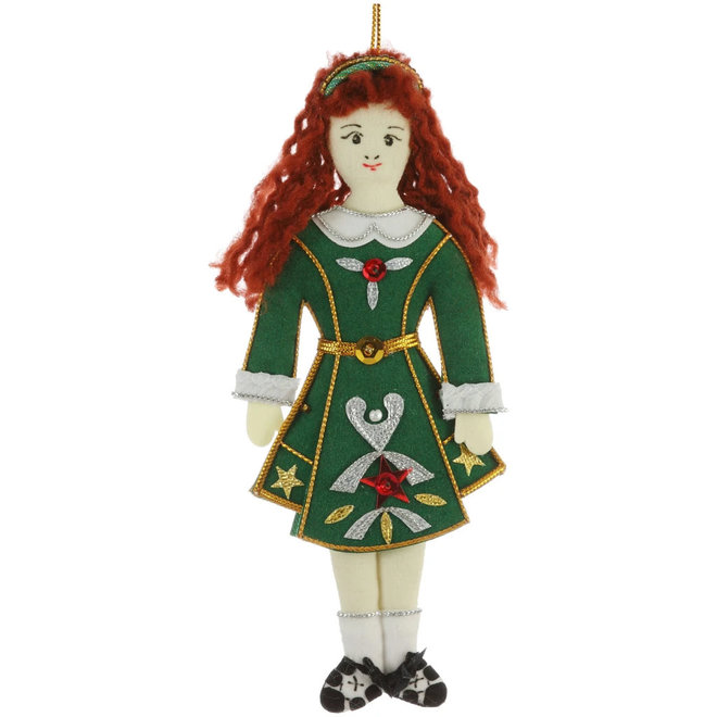 St. Nicolas Female Irish Dancer Ornament