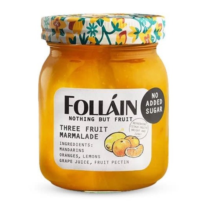 Folláin Nothing But Fruit Three Fruit Marmalade