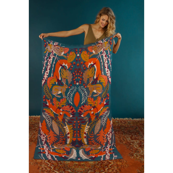 Woodland Kingdom Printed Scarf