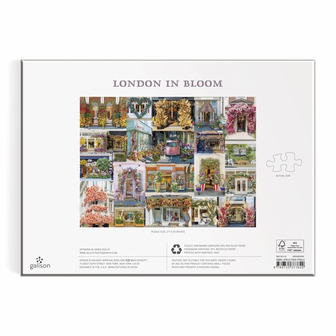 London in Bloom 1000 Piece Puzzle