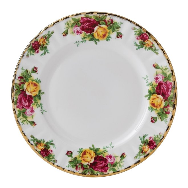 Old Country Roses Salad Plate