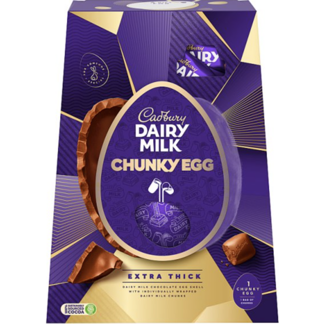 Cadbury Dairy Milk Chunky Egg