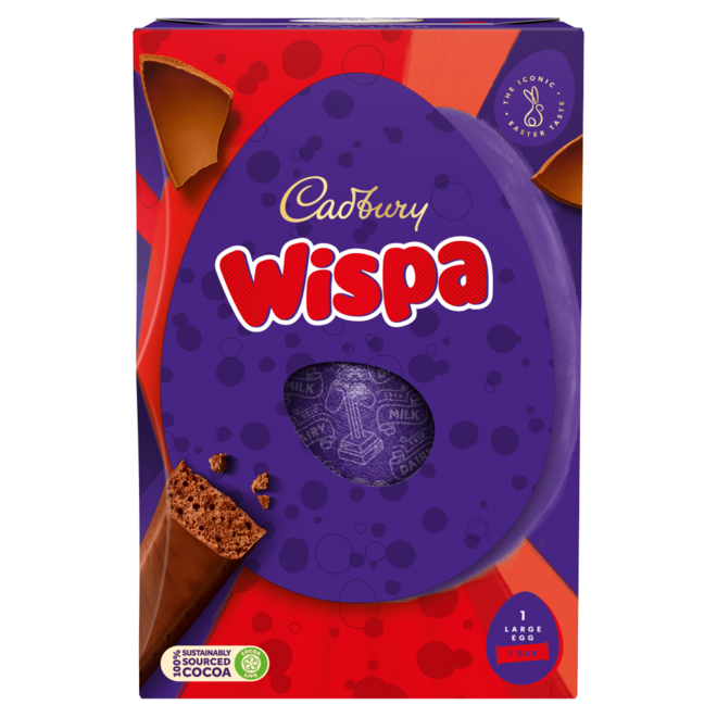 Cadbury Wispa Large Egg 177g