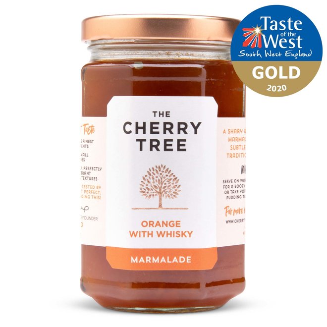 Cherry Tree Orange Marmalade with Whiskey