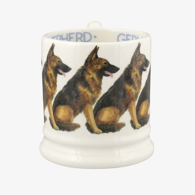 Dogs German Shepherd 1/2 Pint Mug