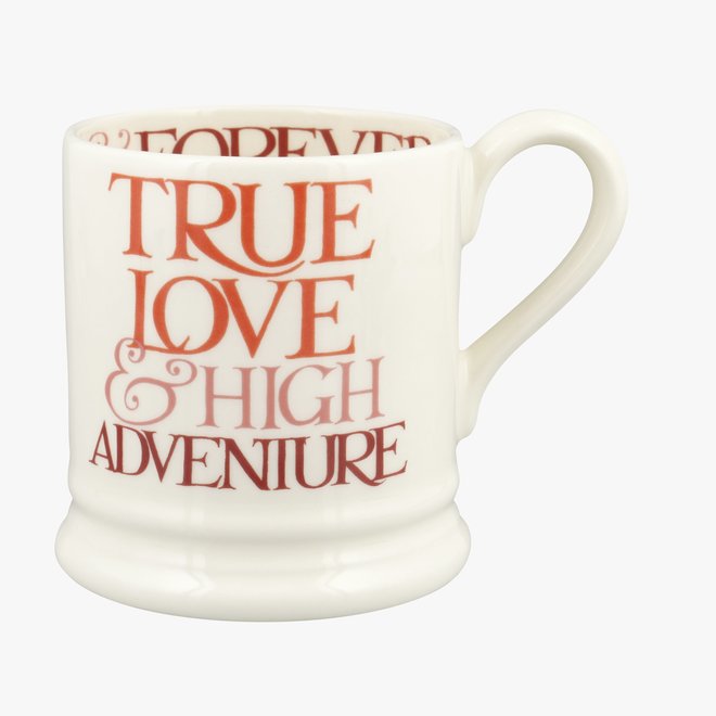 Pink Toast: True Love 1/2 Pint Mug