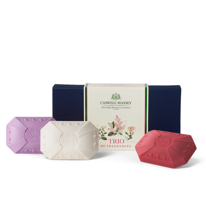 Trio of Fragrances Bar Soap Set