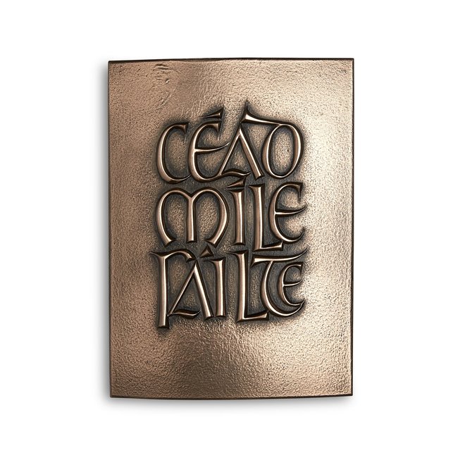 Wild Goose Cead Mile Failte Plaque