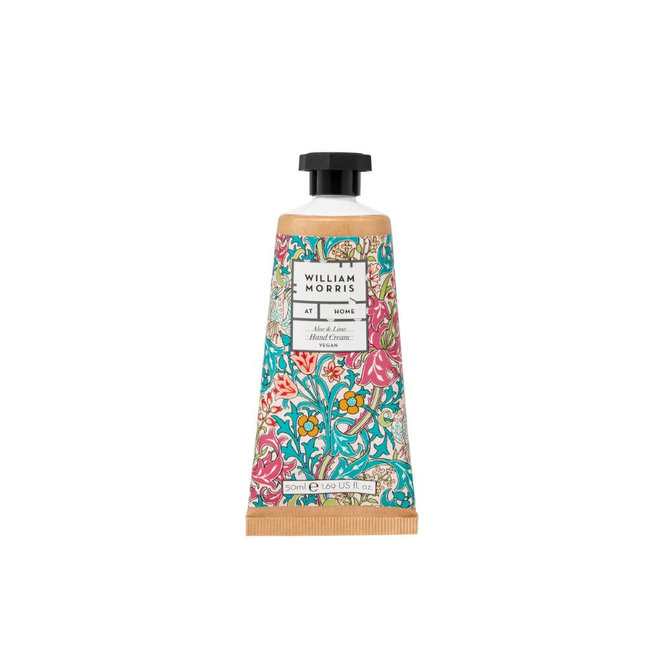 William Morris at Home Aloe & Lime Hand Cream 50 ml (Golden Lily Light)