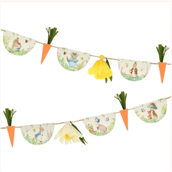 Peter Rabbit in the Garden Garland