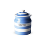 Blue Cornishware Coffee Storage Jar