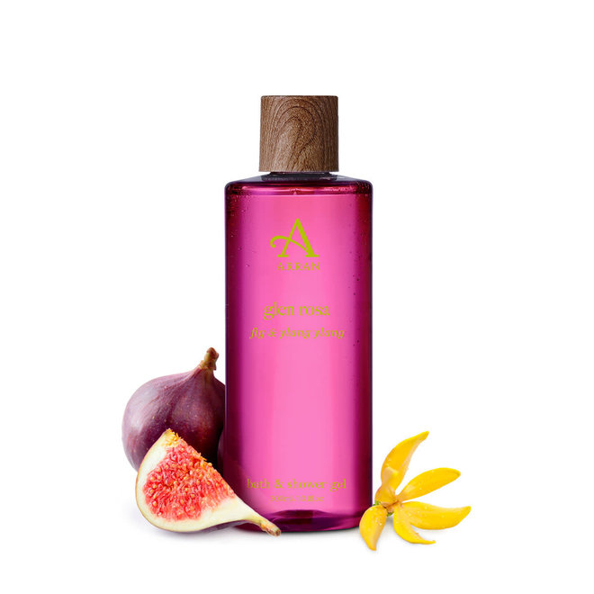 Arran Aromatics Glen Rosa Fig & Ylang Ylang Bath & Shower Gel