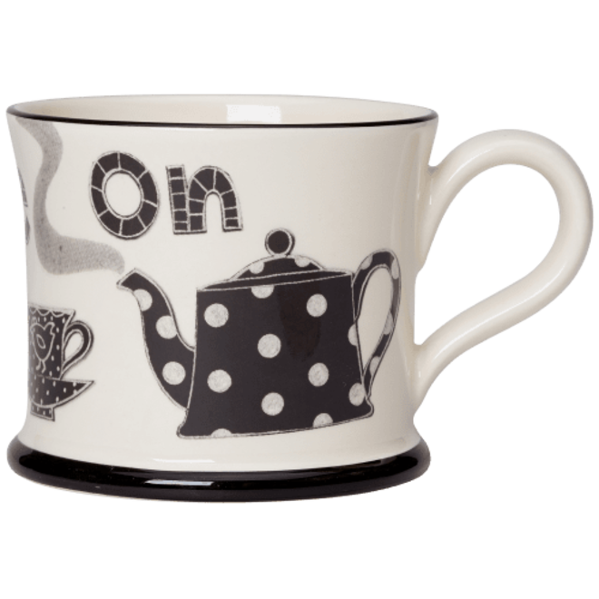 Moorland Pottery Put Kettle On Mug