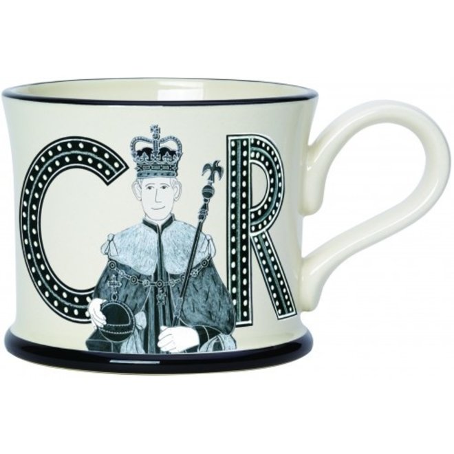 Moorland Pottery King Charles III Coronation Mug