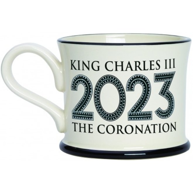 Moorland Pottery King Charles III Coronation Mug