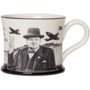 Moorland Pottery Winston Churchill Never Surrender Mug