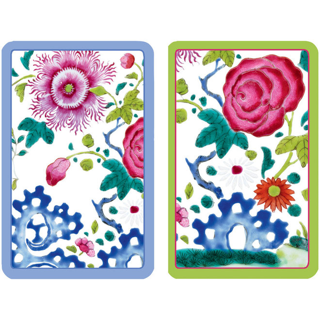 Jumbo Playing Cards - Floral Porcelain