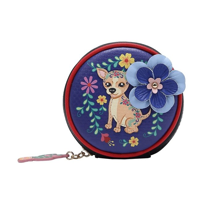 Gardens of the World Mexico Round Coin Purse