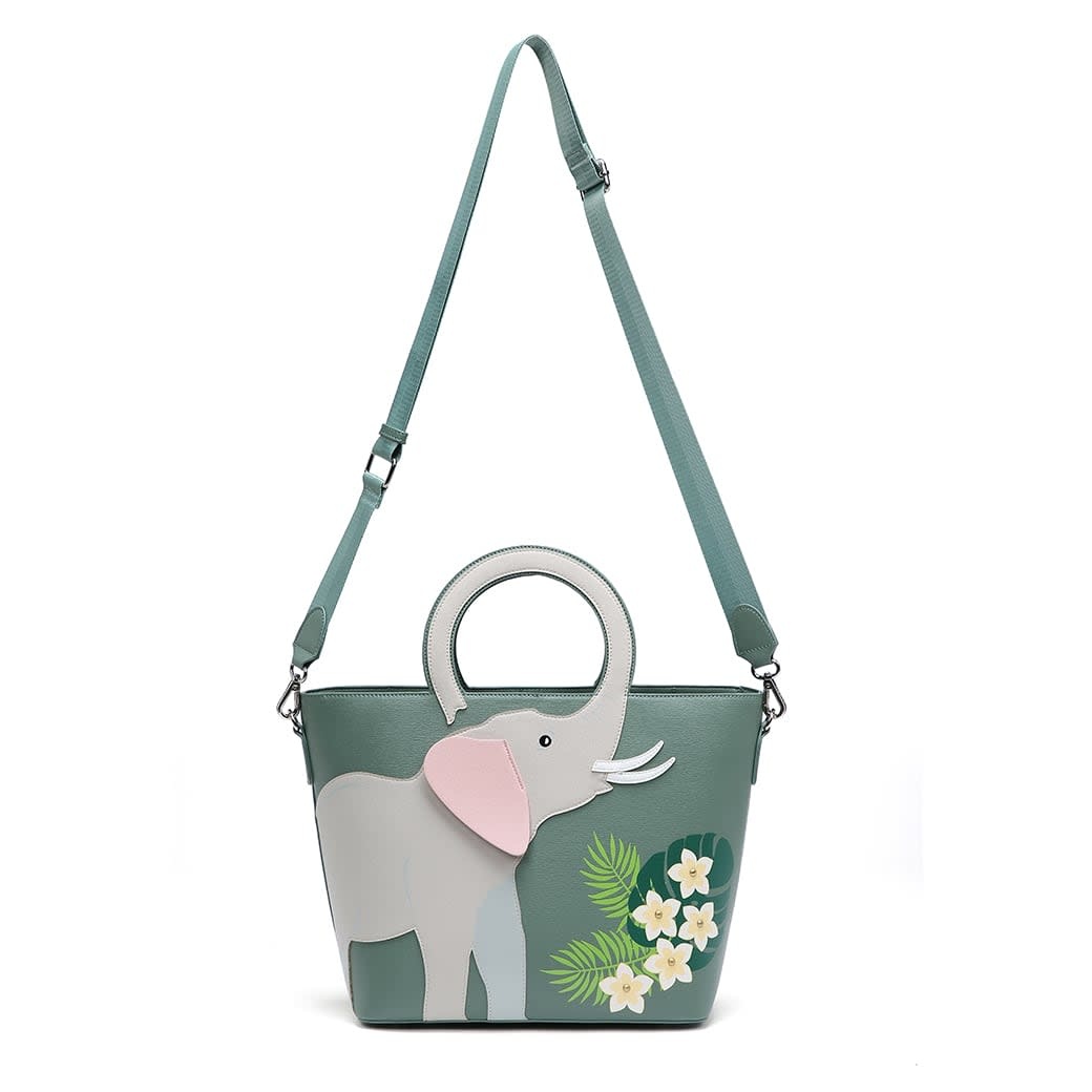 5 Little Monsters: Mandala Elephant Tote Bag