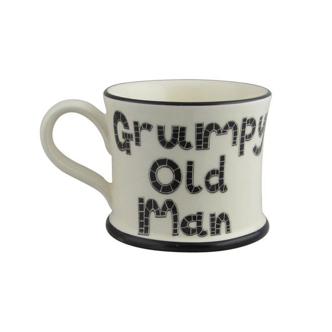 Moorland Pottery Grumpy Old Man Mug