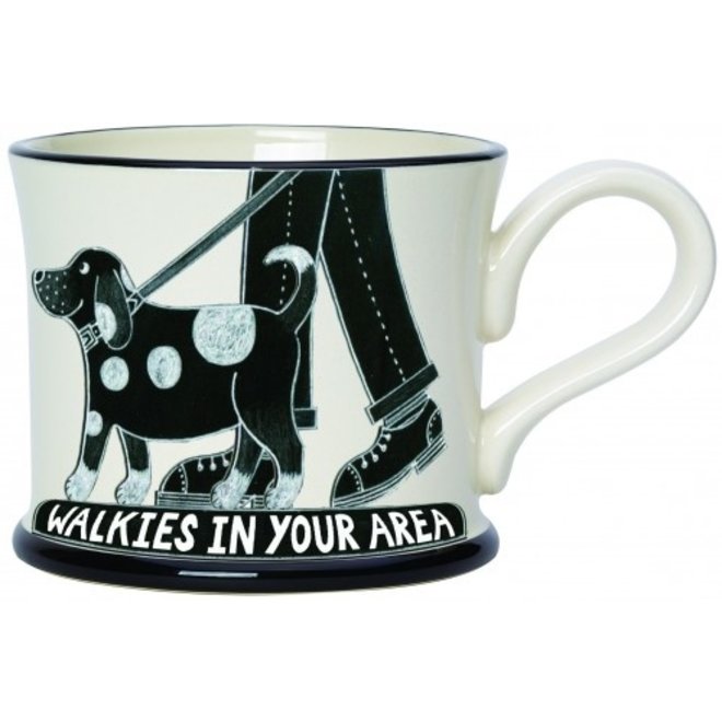 Moorland Pottery Walkies in Houston Custom Mug