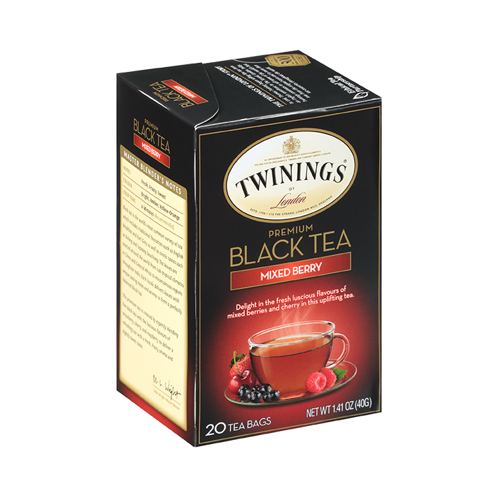 Twinings Mixed Berry Premium Black Tea 20s British Isles