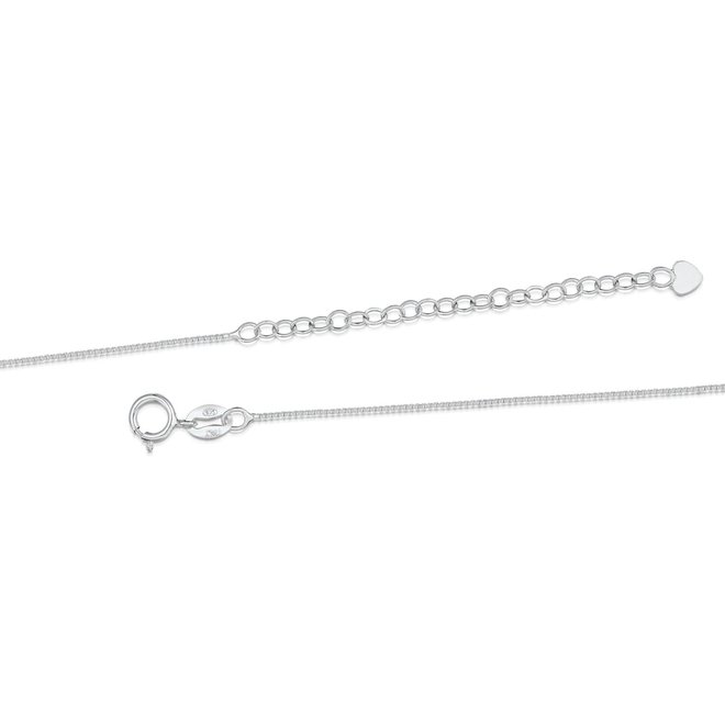 Poppy Medium Cross Silver Pendant Necklace