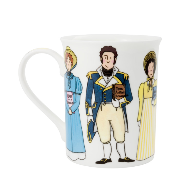 Alison Gardiner Jane Austen Characters Mug