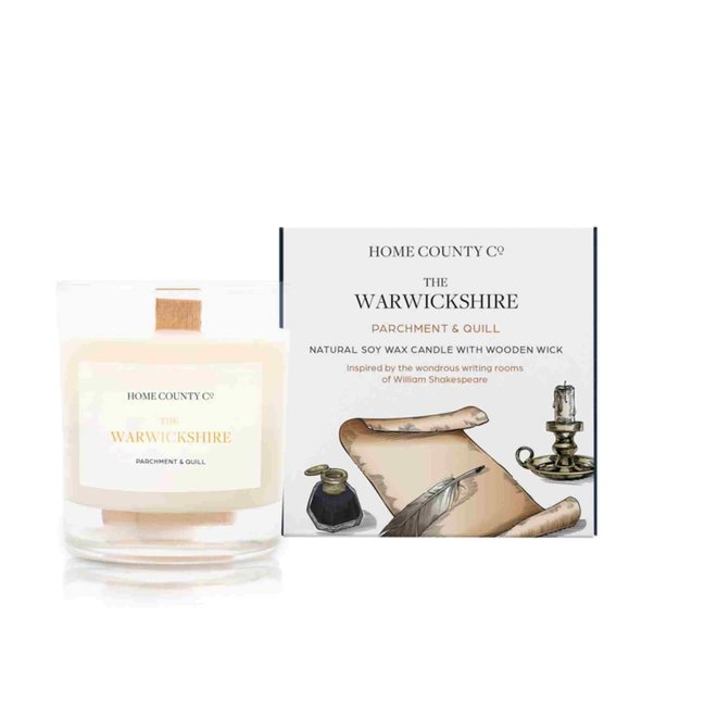 The Warwickshire (Parchment & Quill) Candle
