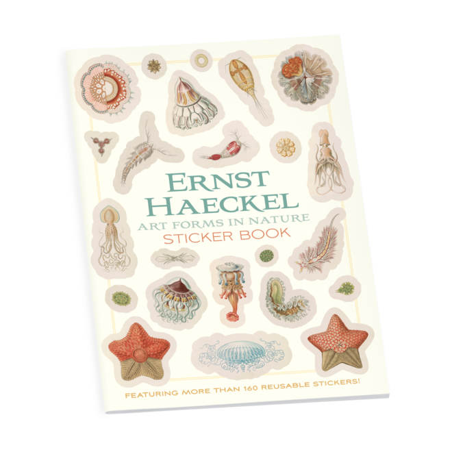 Ernest Haeckel: Art Forms in Nature Sticker Book