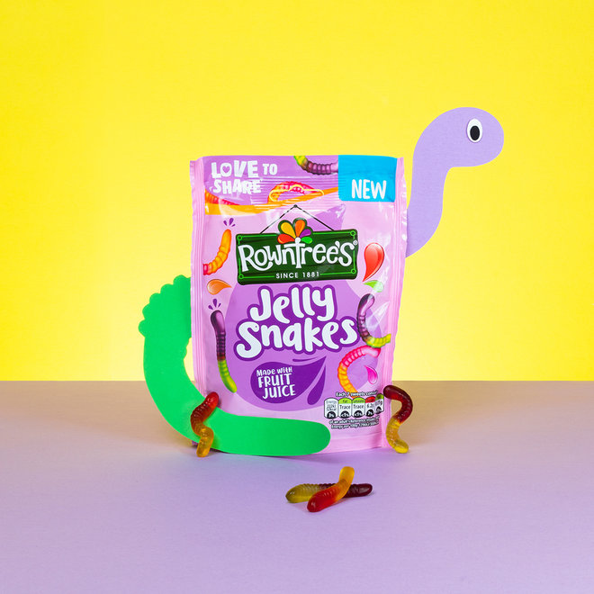 Rowntree's Jelly Snakes  Pouch (115g)