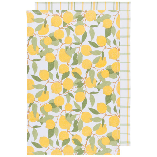 Dish Towel Set (Lemons)