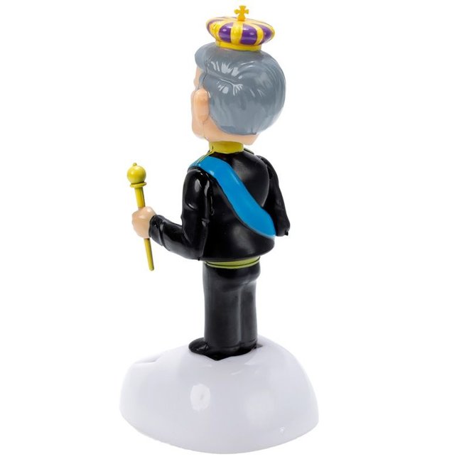 King Charles Solar Bobble Head