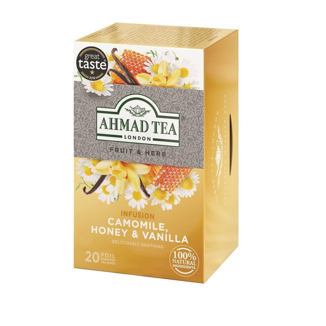 Ahmad Camomile Honey & Vanilla 20s