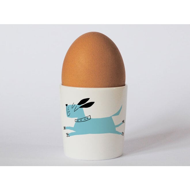 Country & Coast Egg Cup (Dog Leap)