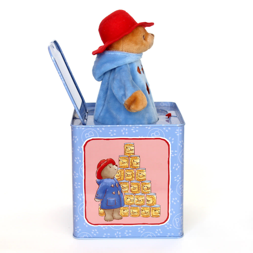 Paddington Bear Jack-in-the Box - British Isles Paddington Bear Jack-in-the Box - British Isles