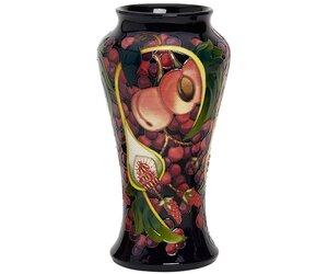 ムーアクロフト社（Moorcroft）の「クイーンズ・チョイス」直径約35cm moorcroft-pottery-queens-