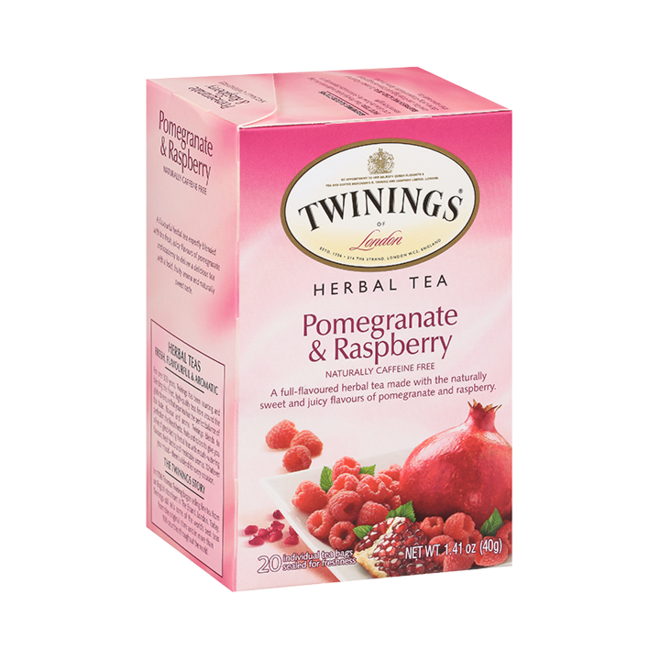 Twinings Pomegranate & Raspberry Herbal 20s