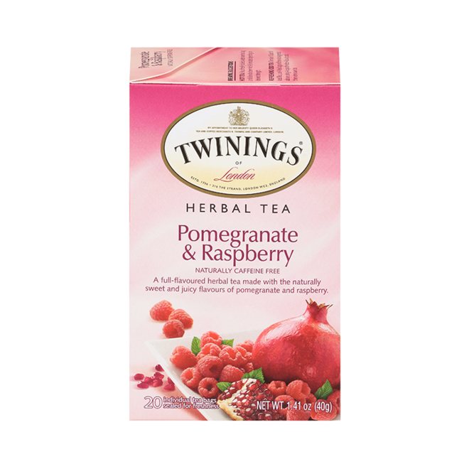 Twinings Pomegranate & Raspberry Herbal 20s