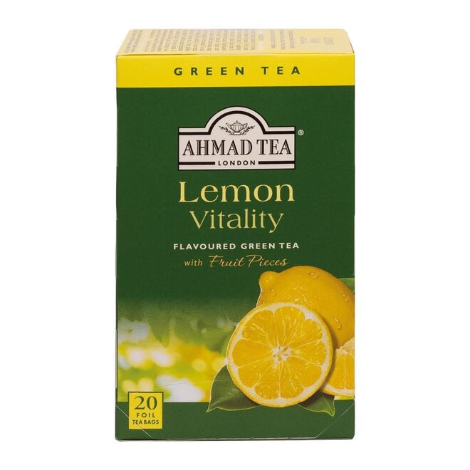 Ahmad Lemon Vitality Green 20s