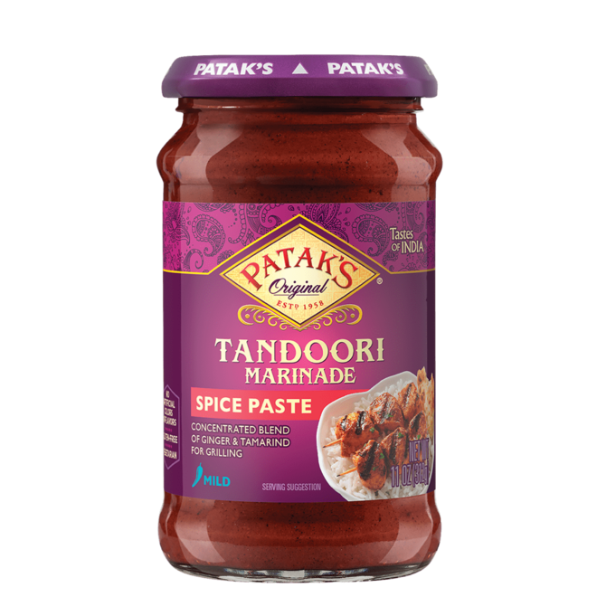 Patak's Tandoori Curry Marinade Spice Paste